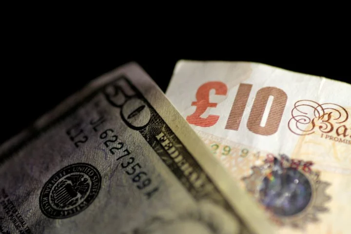 Sterling takes a beating; dollar gains ground