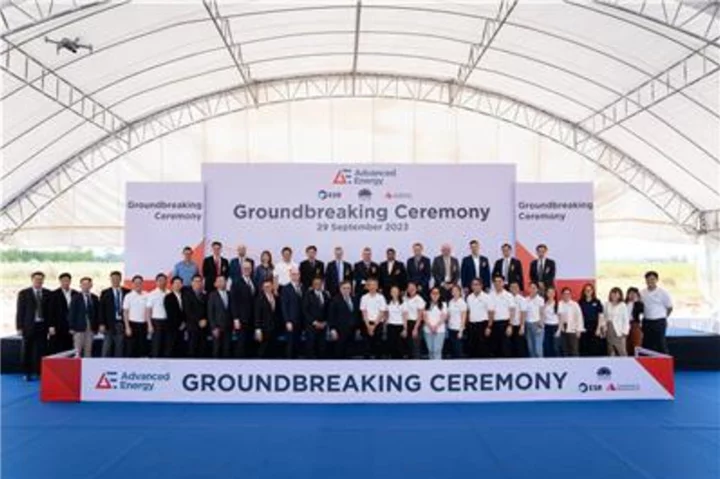 Advanced Energy Breaks Ground on Flagship Factory in Thailand