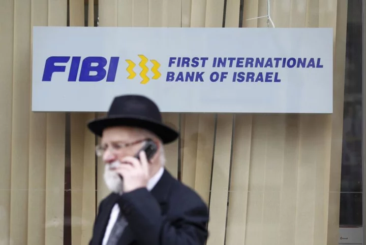 Israel's First International Bank Q3 profit dips, default provision jumps