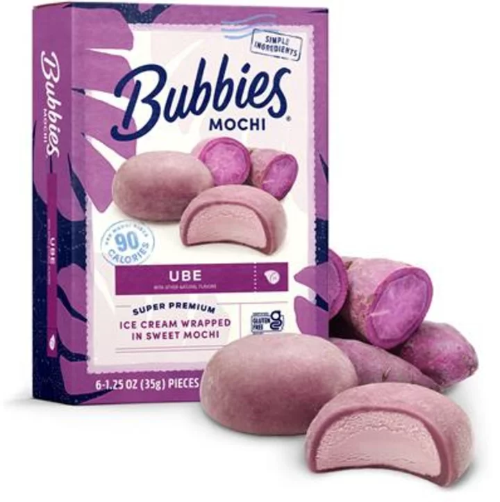 Bubbies Ice Cream Delights Fans with New Ube Mochi Ice Cream Flavor
