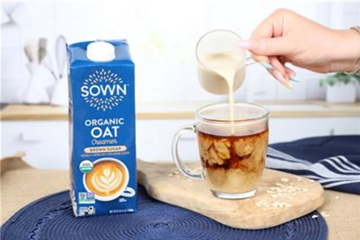 SunOpta Launches Newest Flavor in its SOWN® Organic Oat Creamer Lineup, Introducing Brown Sugar Organic Oat Creamer