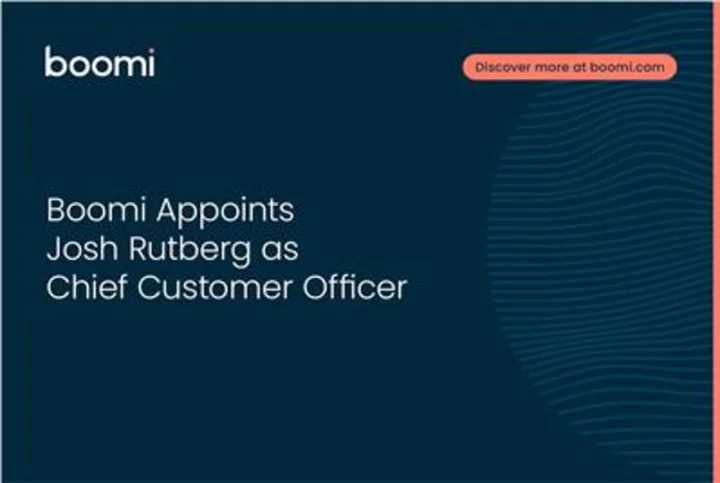 Boomi Appoints Josh Rutberg as Chief Customer Officer