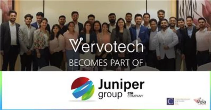 Juniper Group Acquires Vervotech, a Leading Hotel and Room Mapping Solutions Provider
