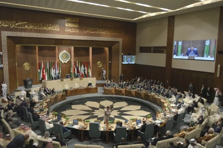 Back in the Arab League after 12 years, Syria urges group to invest in war-torn country