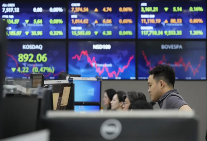 Stock market today: Asian shares mostly lower after China reports weaker than expected growth in 2Q