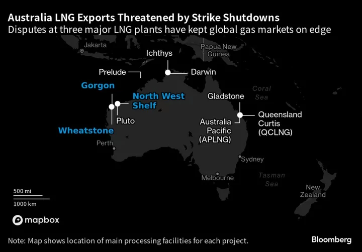 Gas Prices Jump as LNG Workers Begin Long-Awaited Strikes