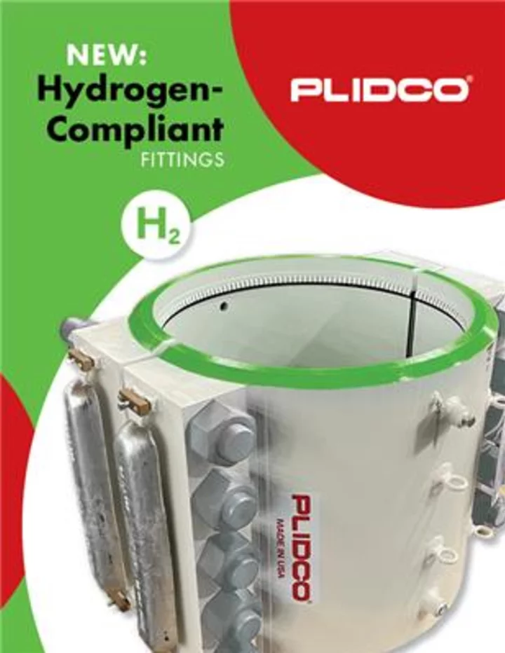 PLIDCO Launches New Line of Hydrogen-Compatible Fittings