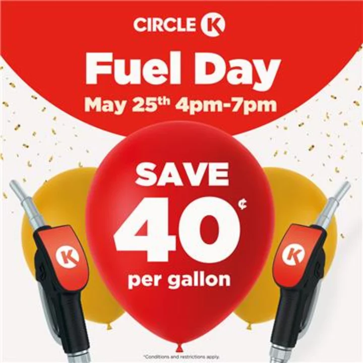 Circle K To Host ‘Fuel Day’ on May 25 With 40 Cents Off Per Gallon of Fuel