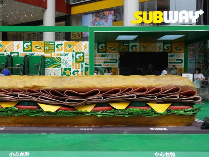Subway plans to open nearly 4,000 stores in China in one of its biggest deals ever