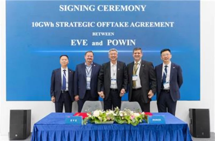 Powin Signs 10GWh Agreement with EVE Energy