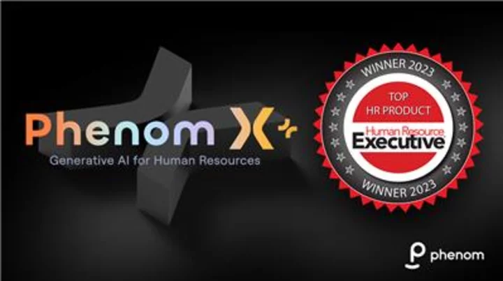 Work-Altering Phenom X+ Earns Top Product Award for HR Technology