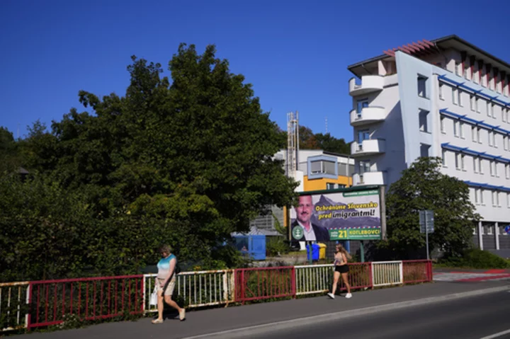Slovakia election pits a pro-Russia former prime minister against a liberal pro-West newcomer