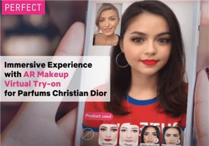 Perfect Corp. Partners with Parfums Christian Dior to Launch Online Consultation with AR Makeup Virtual Try-On Experience at Viva Technology 2023