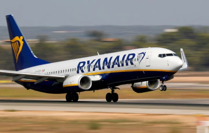 Ryanair eyes slots IAG may hand over as remedies in Air Europa purchase -report
