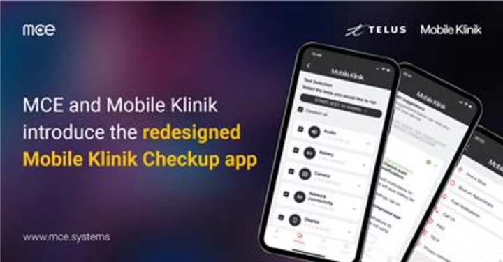 MCE and Mobile Klinik introduce the redesigned Mobile Klinik Device Checkup app