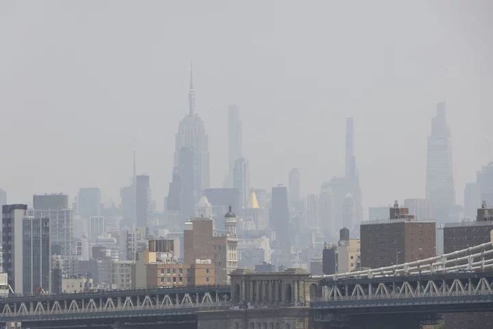 New York Has World’s Worst Air Pollution as Canada Wildfires Rage