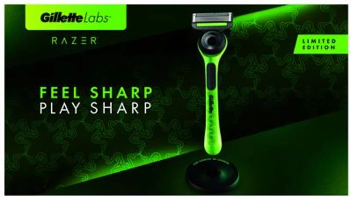 Feel Sharp, Play Sharp: Gillette and Razer Team Up for the Ultimate Collaboration in Grooming and Gaming
