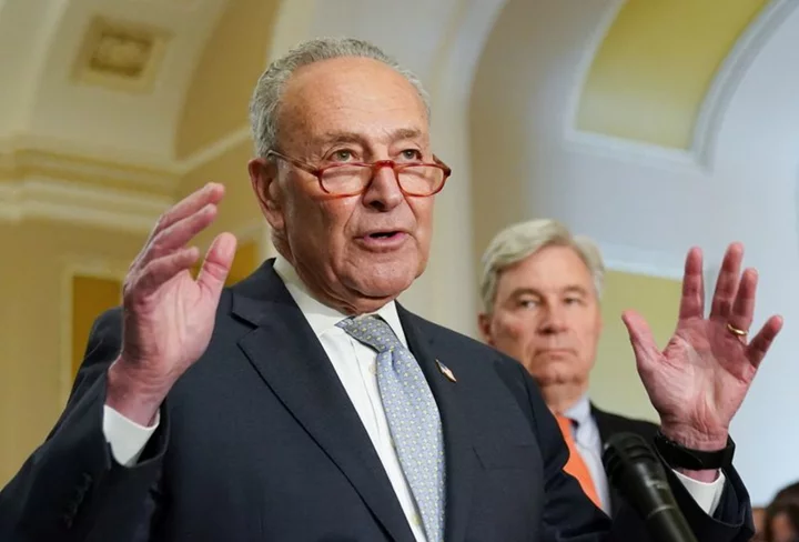 Top US Senate Democrat Schumer warns against Republican 'brinkmanship' on spending