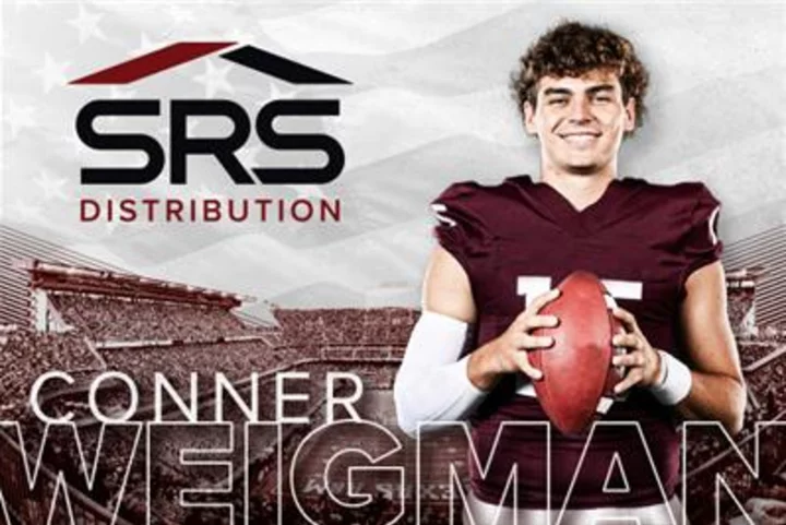 SRS Distribution Announces NIL Partnership with Texas A&M Starting Quarterback and 2022 Freshman All-American Conner Weigman for 2023 Season