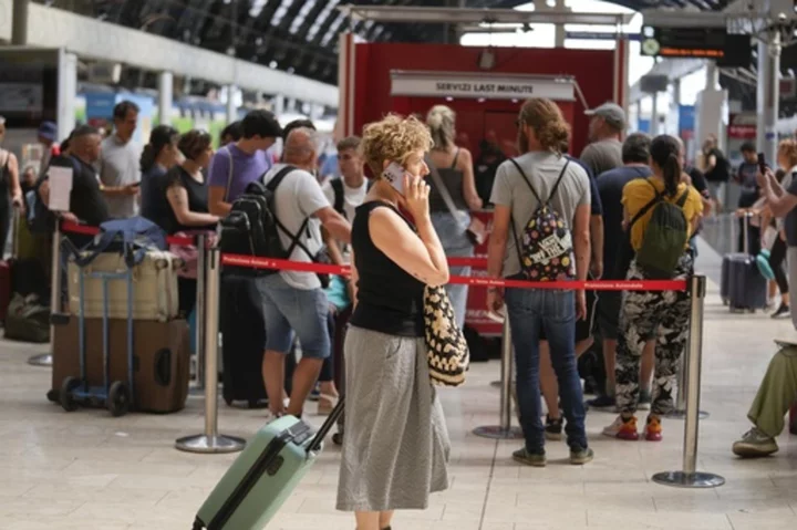 Italy rail strike strands commuters and tourists in sweltering weather at height of tourism season