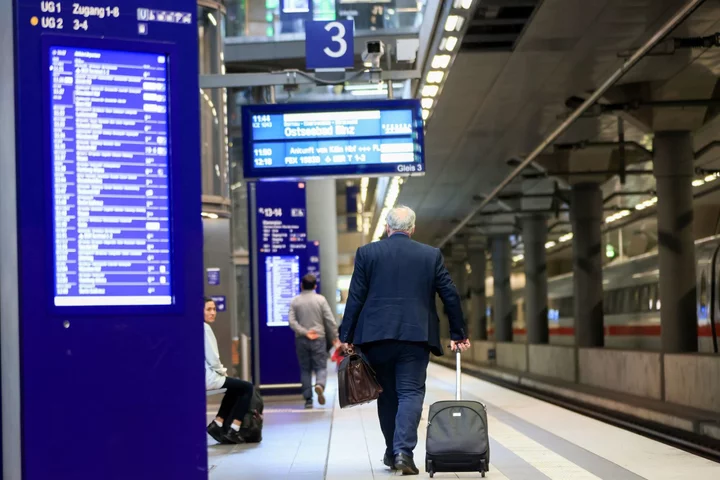 Germany’s Cheap Transit Ticket Is Boosting Train Trips, DPA Says