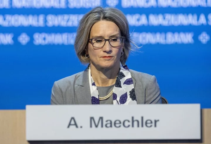 Swiss National Bank's Maechler says inflation proving persistent