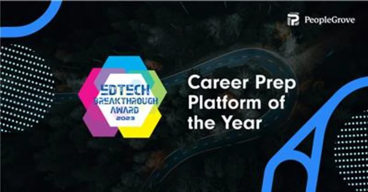 PeopleGrove Named “Career Prep Platform of the Year” in 5th Annual EdTech Breakthrough Awards Program