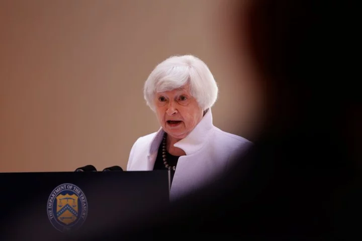 Yellen cites 'universal condemnation' of Hamas attack on Israel at global meeting