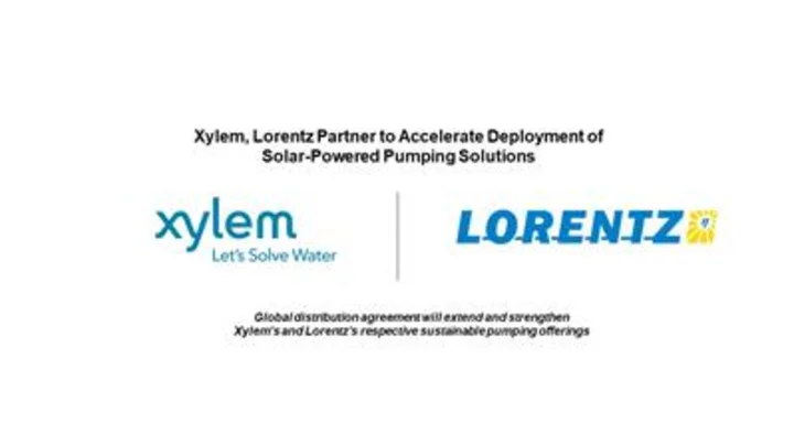 Xylem, Lorentz Partner to Accelerate Deployment of Solar-Powered Pumping Solutions