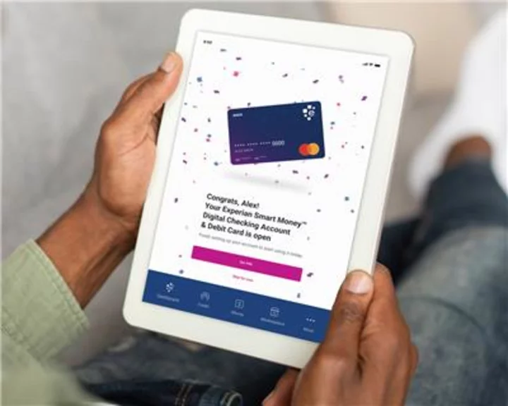 Build Credit Debt-Free with the New Experian Smart Money™ Digital Checking Account & Debit Card