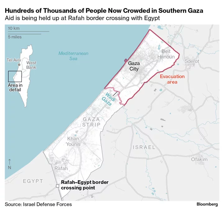 Gaza Gets Aid Flows for First Time Since Israel-Hamas War Began