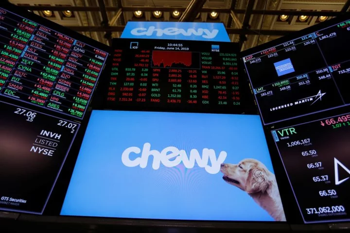 Online pet goods retailer Chewy surges on sales forecast lift, Canada foray plans