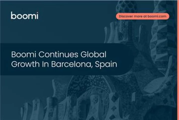 Boomi Continues Global Growth In Barcelona, Spain