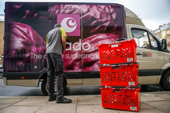 Ocado Shares Soar on Reports of Bid Interest From Tech Firms Including Amazon