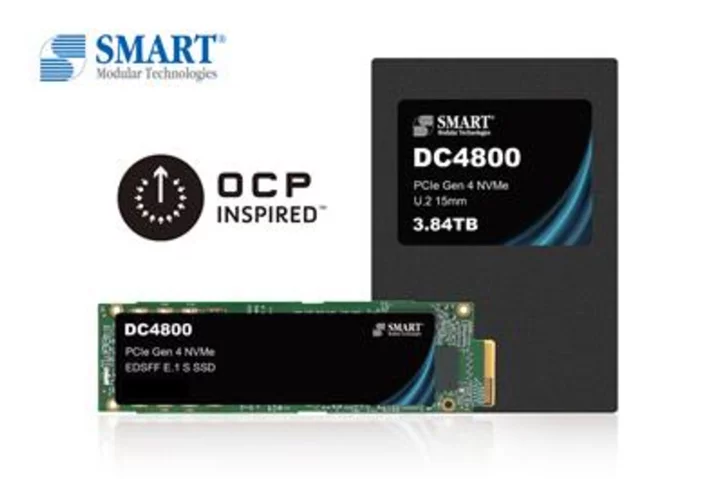 SMART Modular Technologies’ Data Center SSDs Designated as OCP Inspired™ by the Open Compute Project