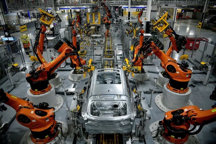 US manufacturing production surges in April on motor vehicles