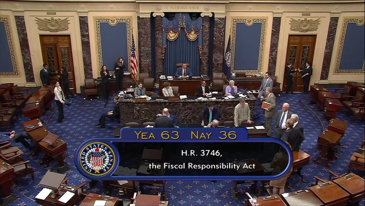 Debt ceiling news - live: Senate passes debt limit deal bill sending it to White House for Biden signature