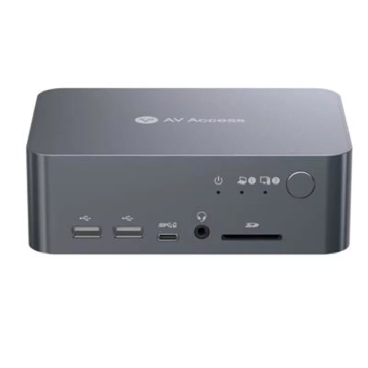 AV Access Introduces iDock C10, the Ultimate 4K Dual Monitor KVM Switch Docking Station for Home Office & Gaming