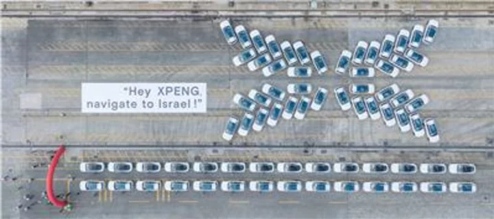 XPENG Shipped 750 Vehicles to Israel, Coming Closer to G9 and P7's Launch in October