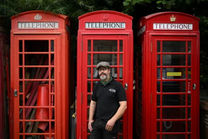 Britain's iconic red phone boxes get new lease of life