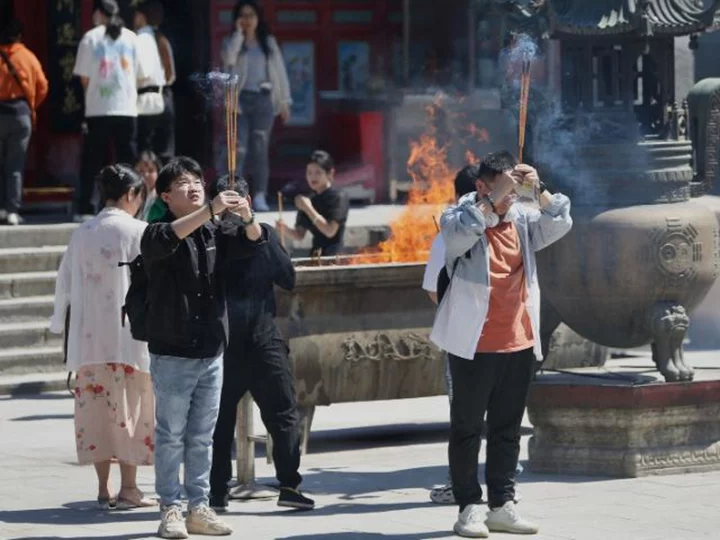 People in China are so worried about the economy they're asking for divine intervention