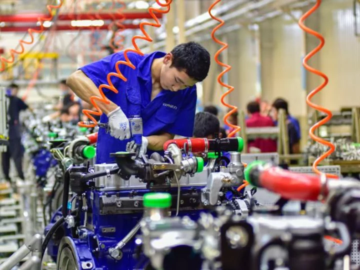 China's services activity falls in August to its lowest level in eight months