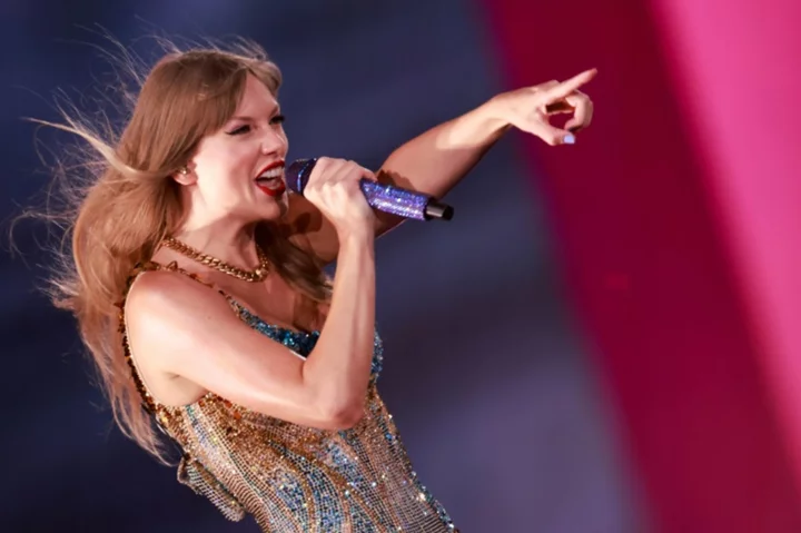 Taylor Swift announces film of massive 'Eras' tour
