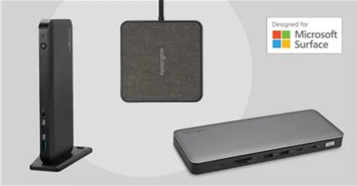 Kensington Expands Family of High-Performance Docking Stations for Surface Devices