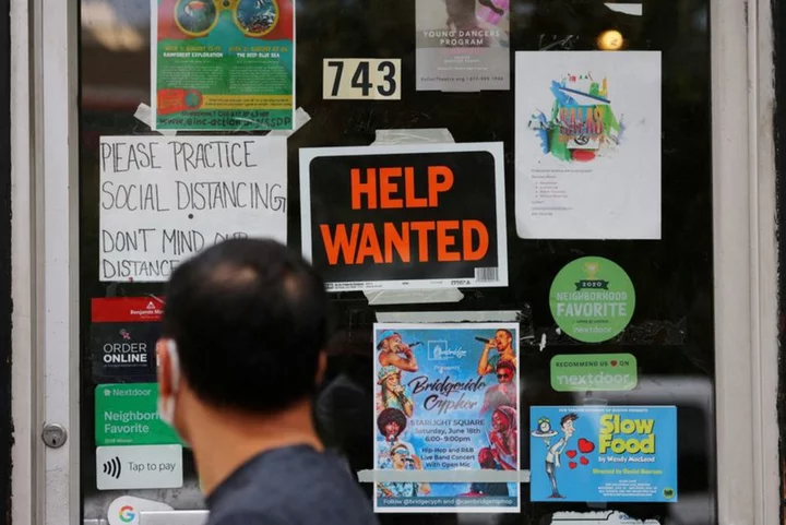 Weekly U.S. jobless claims drop; productivity revised lower for second quarter