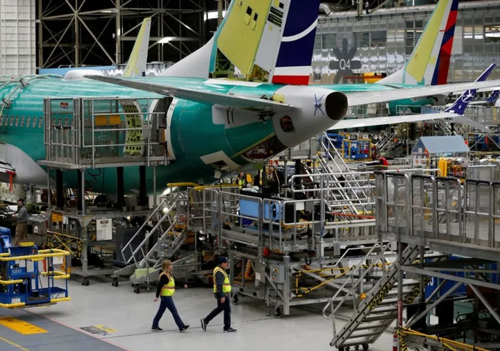 Boeing deliveries fall in July amid 737 supply chain hurdles