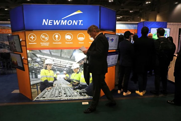 Gold miner Newmont misses profit estimates, Penasquito return underway