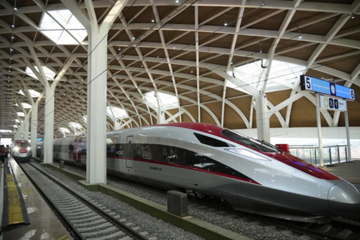 Indonesian president launches Southeast Asia's first high-speed railway, funded by China