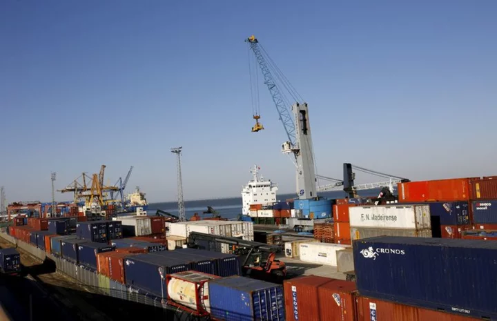 Euro zone swings into trade surplus in June as Russia imports plummet