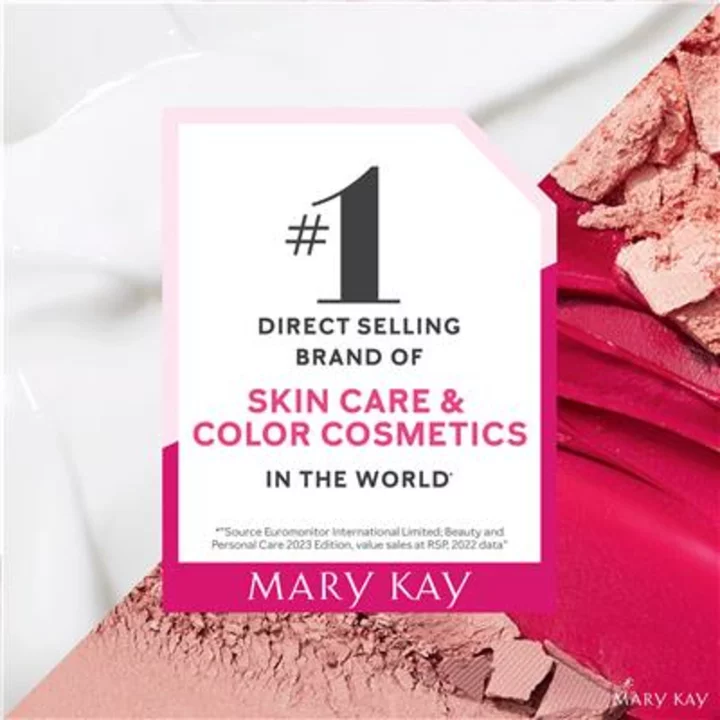 Pretty Powerful: Mary Kay Inc. Crowned #1 Direct Selling Brand of Skin Care and Color Cosmetics in the World